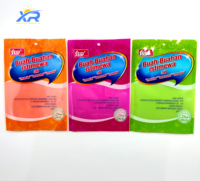 Groothandel op maat bedrukte driezijdig gesealde plastic mylar verpakkingstas voor voedsel met transparant venster, snack plastic stand-up pouch
