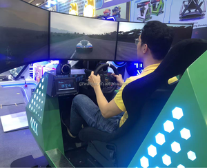 Hot bán F1 mô phỏng đua buồng lái với 4doof bao gồm cả lái xe trò chơi khung, Sim Rig & đứng màn hình duy nhất đứng - Product Image 6