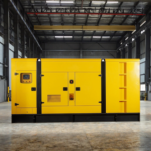 Groupe électrogène diesel silencieux d'urgence 300KW 400kW 500kVA 520KW 650KVA, châssis ouvert, 50Hz, ATS, alternateur Stamford - Product Image 1