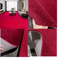 Moquette murale jacquard à poils longs, résistante aux taches, de qualité professionnelle, fabriquée à la machine, pleine grandeur, pour bureaux, espaces publics et lieux de prière