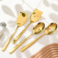 Cuillère de service en acier inoxydable 304, cuillère à buffet, ustensiles de restauration hôtelière, cuillère de service, spatule à steak