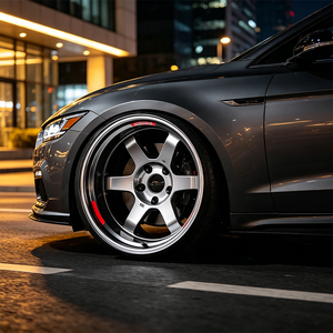 ล้อฟอร์จ RAYS <span class=keywords><strong>TE37V</strong></span>-PRO ขนาด 15-22 นิ้ว 4x100 5x114.3 สำหรับ Mazda MX-5 Toyota GR86 Nissan GT-R Honda Civic Subaru BRZ BMW G80 - Product Image 4