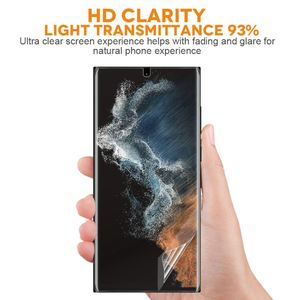 ฟิล์มกันรอยหน้าจอ Ultra Clear HD TPU ป้องกันรอยขีดข่วน ความแข็ง 2H ไร้ฟองอากาศ สำหรับ S25/S25 Plus/S25 Ultra - Product Image 5