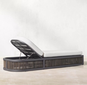 تصميم جديد من المصنع فيلا/فناء/شاطئ/فندق/حديقة للاستلقاء تحت الشمس في الهواء الطلق أثاث من الخيزران الهندي الخوص كرسي من الراتان - Product Image 6