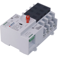 Générateur diesel silencieux, système solaire photovoltaïque 3P 4P, ATS (commutateur de transfert automatique) pour onduleur 120V 60Hz 240V 400V 63A 100A
