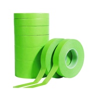 Vente en gros de ruban adhésif Wasabi en papier de riz orange personnalisé par le fabricant, adhésif robuste, décoration de 50m de long pour la maison et le bureau