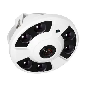 REVODATA 5MP IP kamera Dome kapalı 17.mm balıkgözü Lens IR gece görüş PoE CCTV güvenlik sistemi P2P hareket algılama (IF02-TS)