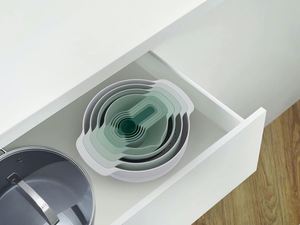 Round Stackable Pizza Dough Proofing Bowl Containers with Lids <b>Silicone</b> Sourdough Starter Upgrade <b>Silicone</b> Foldable Proofing Box - Product Image 4