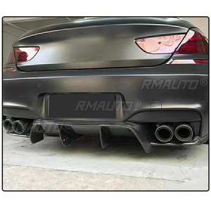 <strong>Car</strong> Rear Bumper Spoiler Lip <strong>Diffuser</strong> Modification Part For BMW 6 Series F06 F12 F13 M6 Bumper Guard <strong>Protector</strong> Cover Accessories - Product Image 4