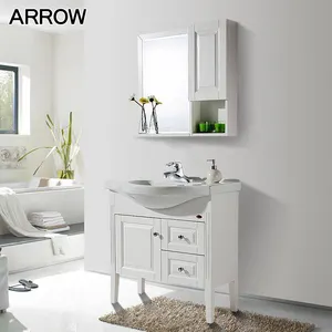 New Style Moderner Badezimmers chrank Wand-Badezimmer eitelkeit Massivholz-Badezimmer möbel