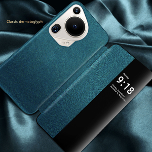 Funda con tapa de cuero Pu disponible con ventana frontal de lujo para <span class=keywords><strong>Huawei</strong></span> P50 P60 P70 <span class=keywords><strong>Pro</strong></span> Mate 50 <span class=keywords><strong>60</strong></span> <span class=keywords><strong>Pro</strong></span>, funda trasera de negocios anticaída - Product Image 6
