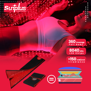 Nuovo Arrivo: Lettino a Luce Rossa a Infrarossi Professionale per Terapia Fisica e Bellezza, Cabina LED Spa di Grandi Dimensioni, Lettino per Terapia a Luce Rossa da Fabbrica - Product Image 1