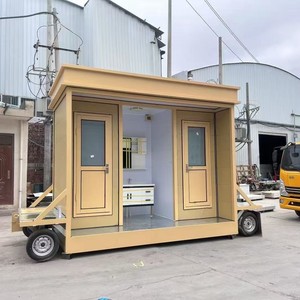 ห้องน้ำเคลื่อนที่แบบแผงแซนวิชทันสมัยเป็นมิตรกับสิ่งแวดล้อมสำหรับสถานที่ท่องเที่ยว - Product Image 4