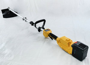 Telescopic Handle New 21V <b>Powerful</b> Lithium Battery Cordless <b>Brush</b> Cutter Lawn Mower - Product Image 5