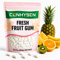 OEM ODM Personnalisé : Gommes aux fruits frais avec protéines pour améliorer la concentration dentaire et favoriser la santé bucco-dentaire – Complément alimentaire