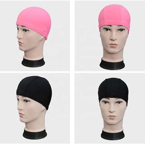 Cuffie <span class=keywords><strong>da</strong></span> nuoto Unisex di dimensioni libere protezione dell'orecchio in Nylon elastico cappello <span class=keywords><strong>da</strong></span> <span class=keywords><strong>piscina</strong></span> per capelli lunghi cuffie <span class=keywords><strong>da</strong></span> bagno ultrasottili - Product Image 6
