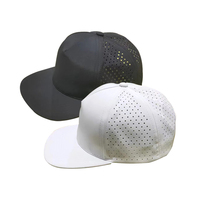 5 cinq panneaux non structurés trou découpé au Laser flotteur flottant résistance à la sueur étanche Golf Snapback casquettes chapeaux