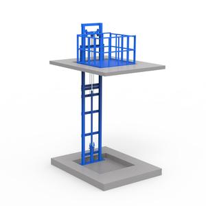 Paslanmaz Modern Manuel Yük Asansörü İnşaat Alanları ve Endüstri için Hidrolik Yük Asansörü - Product Image 1