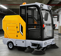 Camion balayeuse routière électrique mini auto-vidangeante avec pompe et réservoir d'eau, moteur, boîte de vitesses, balayage, aspiration, multifonctionnel