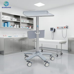 SET21医療モニターカート、モバイルワークステーションカート、救急トロリー、ラップトップカート、機器運搬車、人気商品、最安値 - Product Image 6