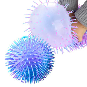 9-Inch Novelty Pufferfish <b>Ball</b> <b>Squeeze</b> Toy Soft and Fun Interactive Toy for Kids Aged 5 to 7 Years Colorful Design - Product Image 2