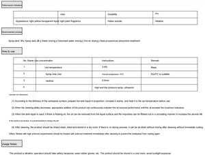 Détachant huileux robuste pour le béton pénètre dans la graisse multi-surfaces et le dégraisseur à base d'eau concentré d'huile - Product Image 4