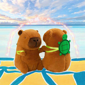 Peluche de Capibara Suave en Oferta, Juguete de Peluche de Capibara Simulación, Llavero de Capibara, Animal de Peluche Relleno de Algodón PP - Product Image 3