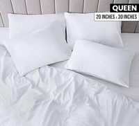 100% coton taie d'oreiller de luxe de haute qualité taie d'oreiller en gros pour hôtel, housse de coussin