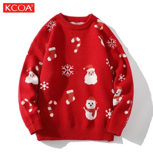 OEM y ODM fiesta de vacaciones de punto Sweaterwinter alta calidad personalizado feo Navidad suéteres - Product Image 4