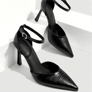 <span class=keywords><strong>Scarpe</strong></span> da <span class=keywords><strong>Donna</strong></span> Plus Size Nere in Vernice con <span class=keywords><strong>Tacco</strong></span> <span class=keywords><strong>a</strong></span> Spillo e Punta Affusolata, Eleganti per Ufficio e Casual, Ideali per l'Ingrosso - Product Image 1