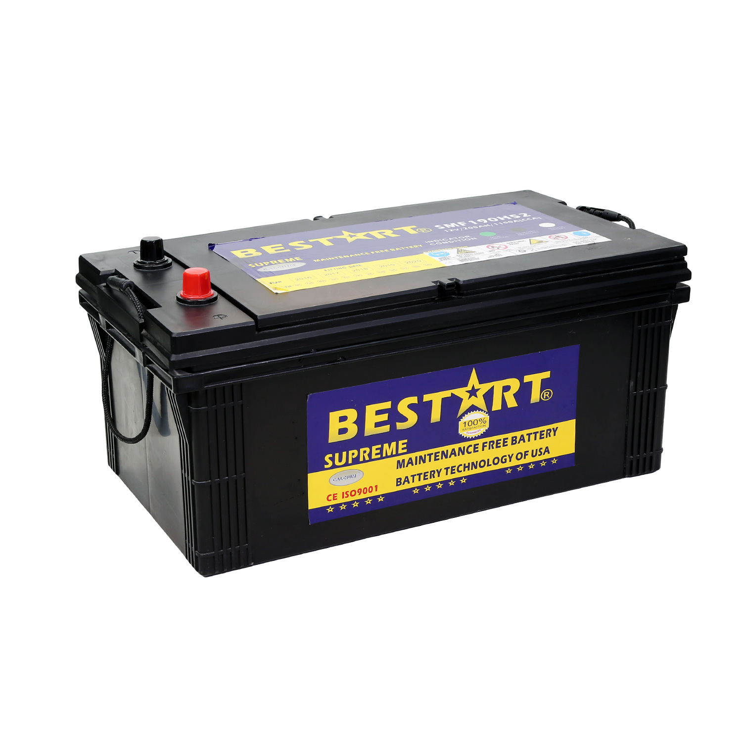 Commercial Heavy Duty Maintenance Free 8d-12V200ah Sealed Mf Lead Acid Big Truck Battery