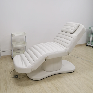 Mesa de Masaje Plegable de Lujo Moderna Dorada con 3 Motores para Esteticista, Mueble de Salón de Belleza, Cama para Pestañas, Spa Facial Eléctrico Cosmético - Product Image 3