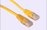 Kabel Patch jaringan UTP Cat5e kustom dengan jaket PVC untuk komputer