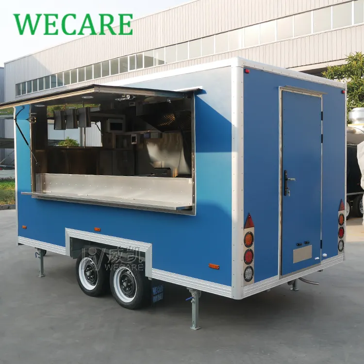 Wecare Mobile Kitchen Food Trailer Mobile Bar Trailers Food Truck Food Cart