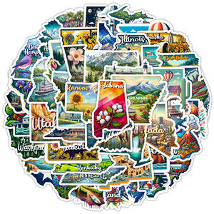 <span class=keywords><strong>Hot</strong></span> Sale Custom Logo Die Cut Laptop Decalques Moda Padrão Vinil Removível Adesivos Moda Item Promocional - Product Image 5