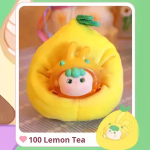 Auténtico Baofute Lamb Nest Milk Tea Dumpling Cute Stuffed Girl Doll Inspirado en Frozen Mystery Boxes Regalo para los amantes del té - Product Image 3