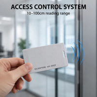 125kHz 70 bis 100cm Reichweite PVC EM4200 RFID-Zugangskontrollkarte für Parkplatzsysteme