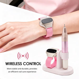 35000 tr/min moteur de brosse en carbone haute vitesse Smartwatch stylo de forage pour ongles <span class=keywords><strong>lime</strong></span> à ongles électrique rechargeable avec écran Lcd pour manucure - Product Image 1