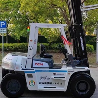 Forklift TCM100 Bekas Jepang TCM 10 Ton Kondisi Baik dengan Harga Murah Komponen Inti Motor Forklift TCM60 Dijual