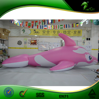 Jouet de piscine gonflable flottant, baleine, poisson, Animal de mer gonflable avec dauphin, 3.5 m, offre spéciale