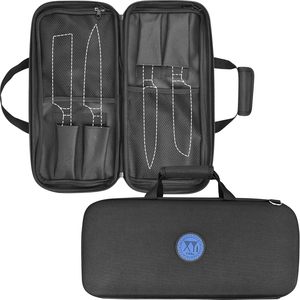 Estuche de Almacenamiento de Cuchillos Plegable de Lona con 4 Ranuras, Bolsa de Herramientas Portátil para Cuchillos de Chef, para Hombres y Mujeres, Muestra Gratis - Product Image 5