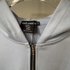 Sweat à capuche 100% coton épais de qualité supérieure avec émotion mixte Monster Looped avec impression Monster pour hommes et femmes - Product Image 3