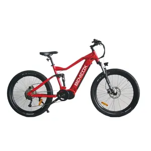 2023 Drop shipping 48V 14Ah 500W e bike Off Road Electric electric mountain bike full suspension