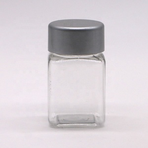 Colore personalizzato 30mL forma quadrata per animali domestici bottiglia di plastica medicina solido Tablet capsula <span class=keywords><strong>contenitore</strong></span> di conservazione - Product Image 2
