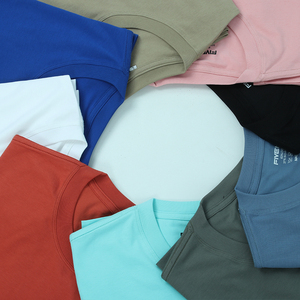 Summer New Pop Sorona Fabric Cool Feeling Touch Tshirt Logo personnalisé Étiquette Vêtements pour hommes t Shirt - Product Image 4