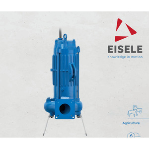Pompe submersible électrique Eisele, centrifuge, en acier inoxydable, bleue, pour l'irrigation agricole - Product Image 1