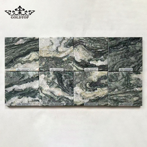 Baldosas de cuarcita esmeralda pulida de lujo Goldtop Stone Alps para decoración de paredes y pisos - Product Image 3