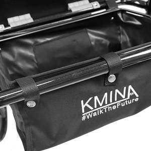 Andador/Silla de Ruedas (2 en 1), Andador con Silla para Personas Mayores y Adultos, Negro, KMINA K10047 - Product Image 4