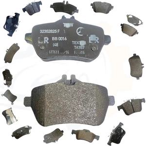 Remblokken voor BENZ R231 W222 W217, fabrikant Auto Parts, D1689 0084200820 0084202220 0084203420 - Product Image 1