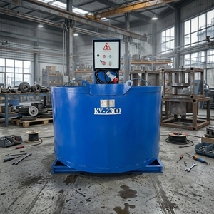 Mezcladora de Concreto Eléctrica de 3600L con Motor de 7.5KW, Velocidad de Mezcla de 19.2 RPM para Evitar la Sedimentación de la Lodo - Product Image 2